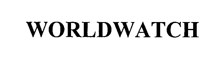 Trademark Logo WORLDWATCH