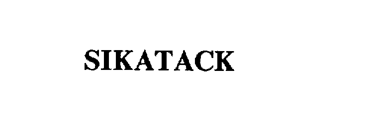  SIKATACK