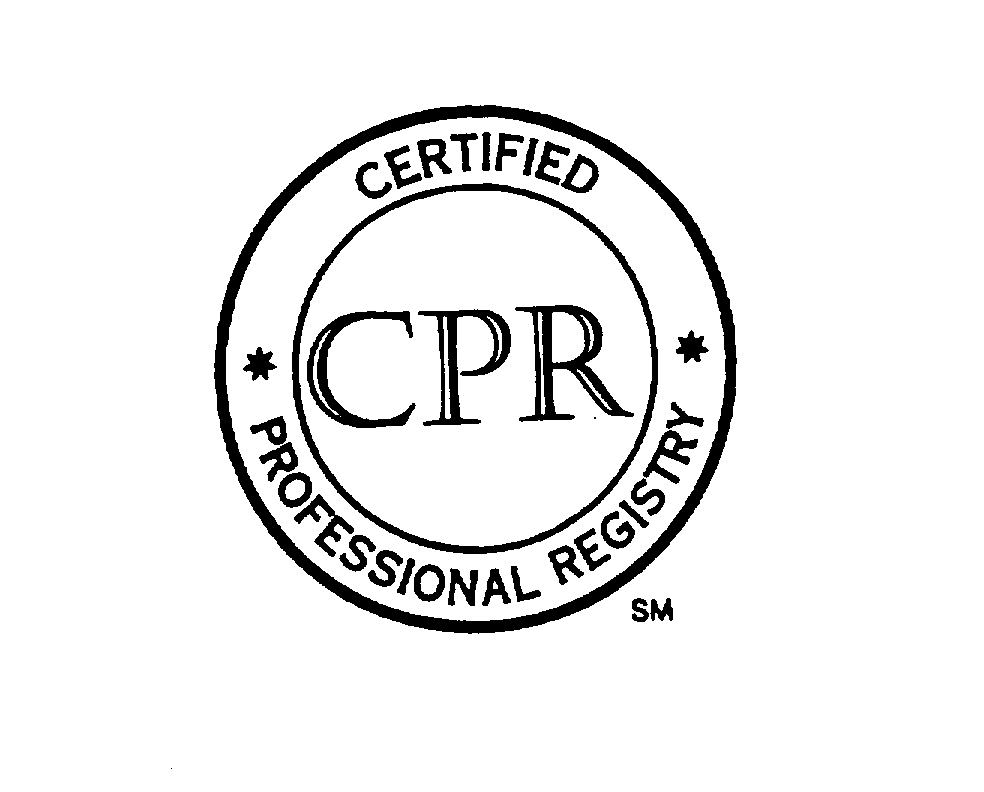  CERTIFIED PROFESSIONAL REGISTRY AND LOGO