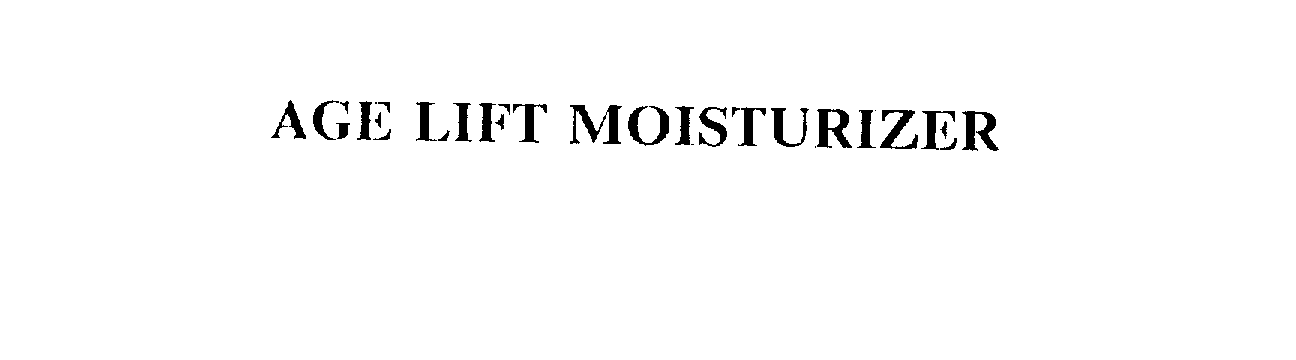  AGE LIFT MOISTURIZER