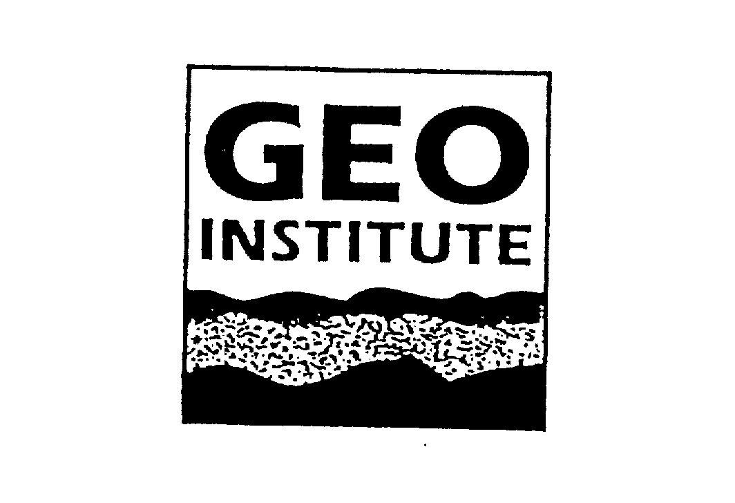 Trademark Logo GEO INSTITUTE