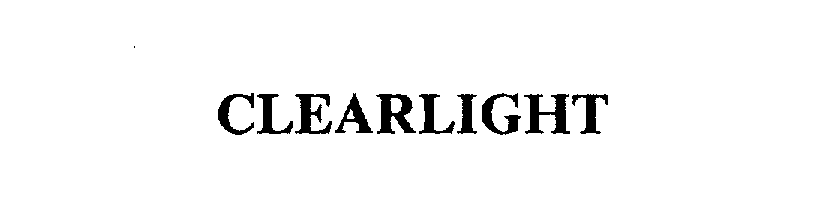 Trademark Logo CLEARLIGHT