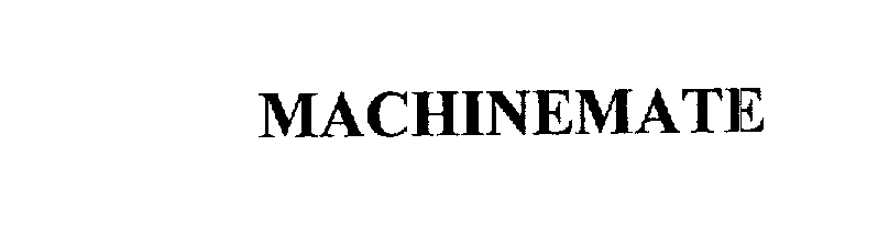 Trademark Logo MACHINEMATE