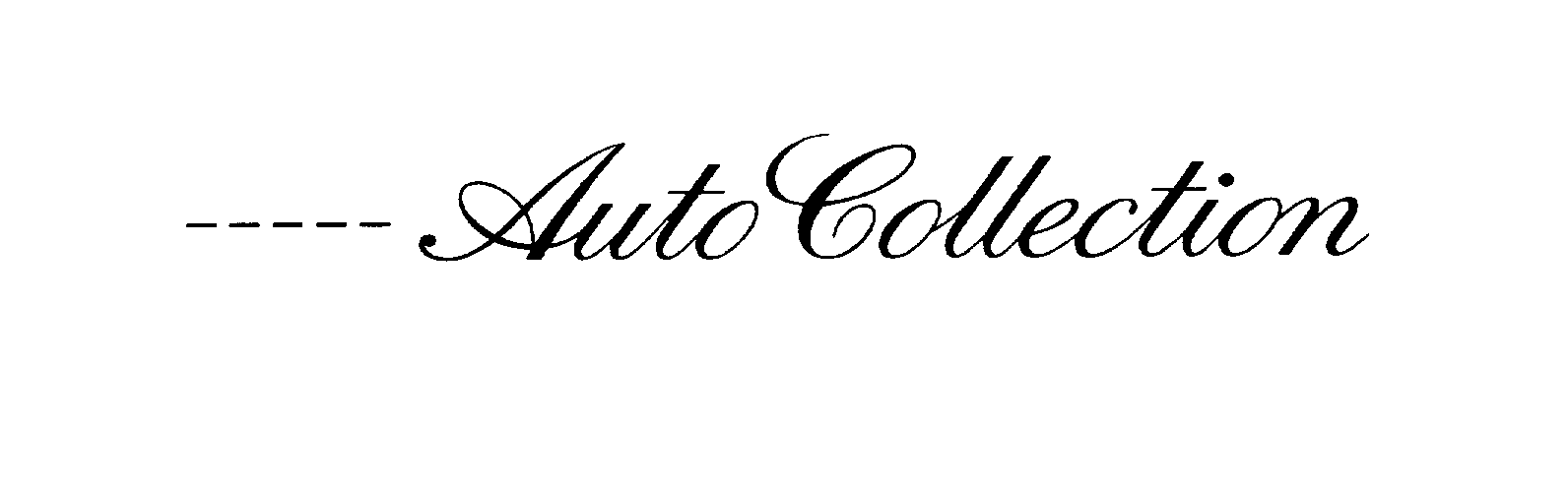 Trademark Logo ----- AUTO COLLECTION