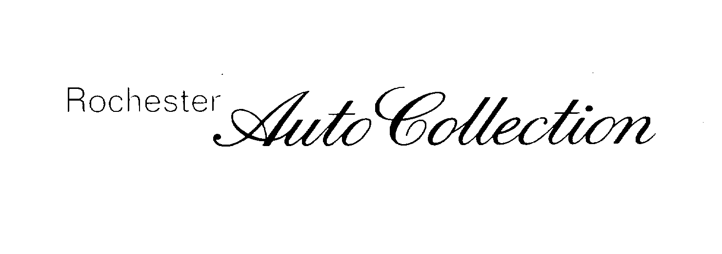 Trademark Logo ROCHESTER AUTO COLLECTION