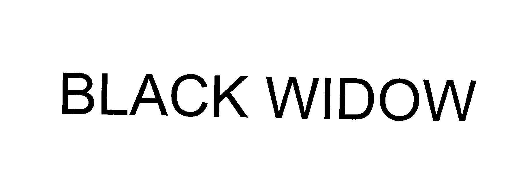  BLACK WIDOW