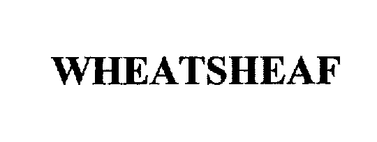 Trademark Logo WHEATSHEAF