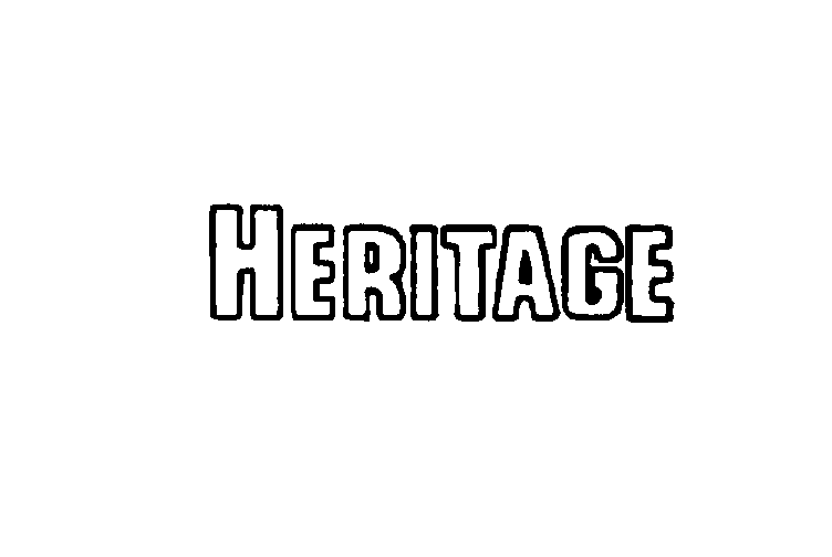 Trademark Logo HERITAGE