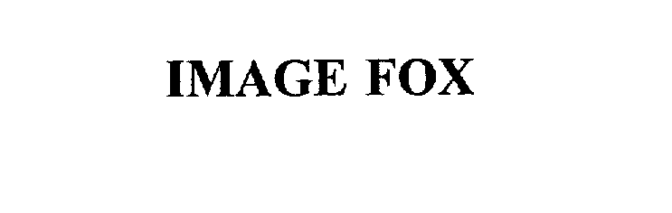 Trademark Logo IMAGE FOX