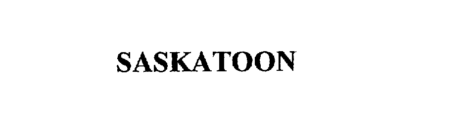 Trademark Logo SASKATOON