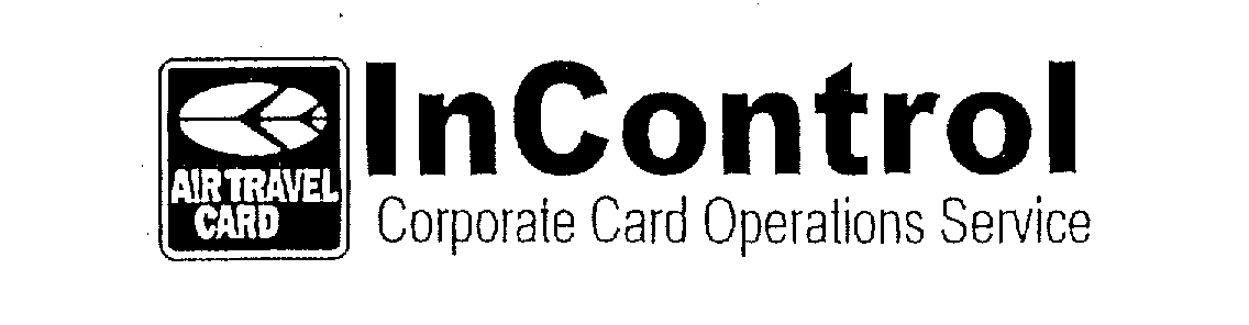  INCONTROL CORPORATE CARD OPERATIONS SERVICE AIR TRAVEL CARD