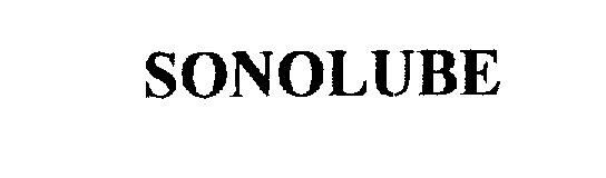 Trademark Logo SONOLUBE