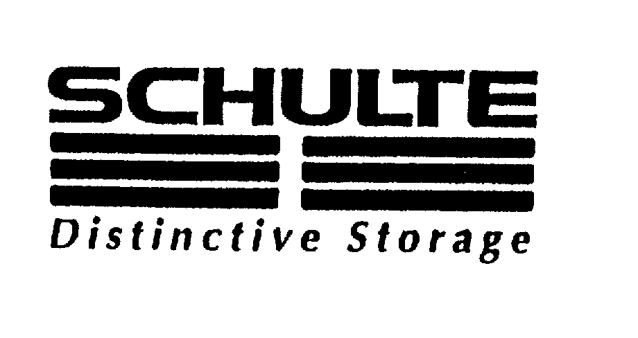 Trademark Logo SCHULTE DISTINCTIVE STORAGE