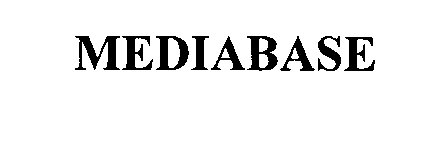 Trademark Logo MEDIABASE