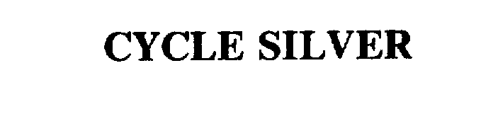 Trademark Logo CYCLE SILVER