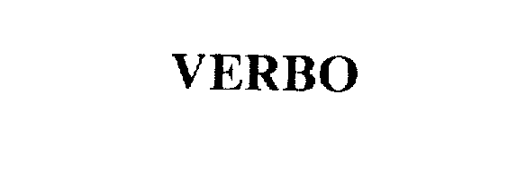 Trademark Logo VERBO