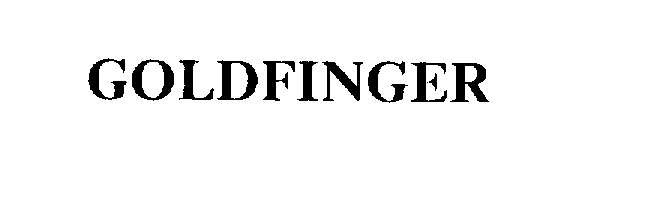 Trademark Logo GOLDFINGER