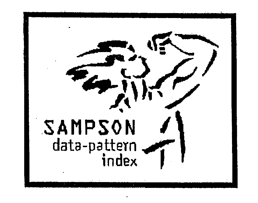 Trademark Logo SAMPSON DATA-PATTERN INDEX