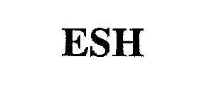 Trademark Logo ESH