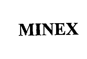 Trademark Logo MINEX