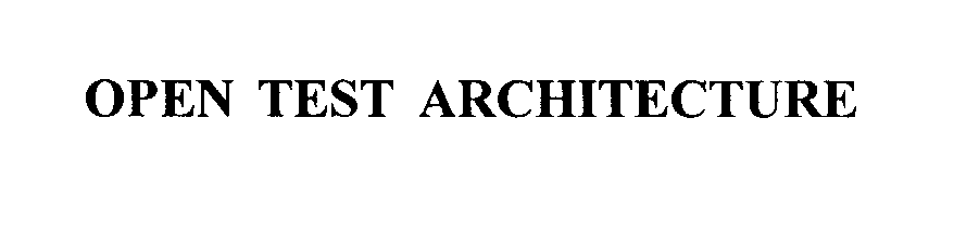 Trademark Logo OPEN TEST ARCHITECTURE