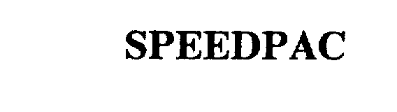 Trademark Logo SPEEDPAC