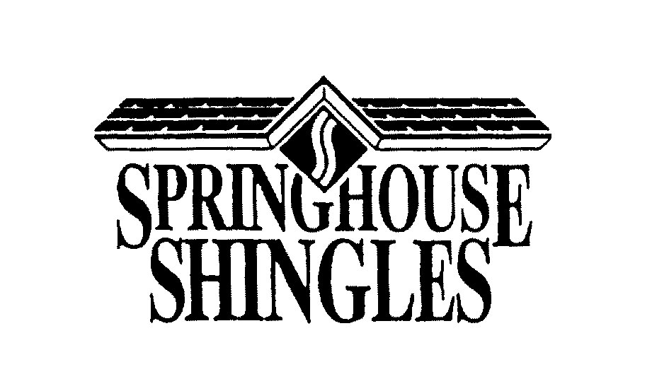 Trademark Logo SPRINGHOUSE SHINGLES