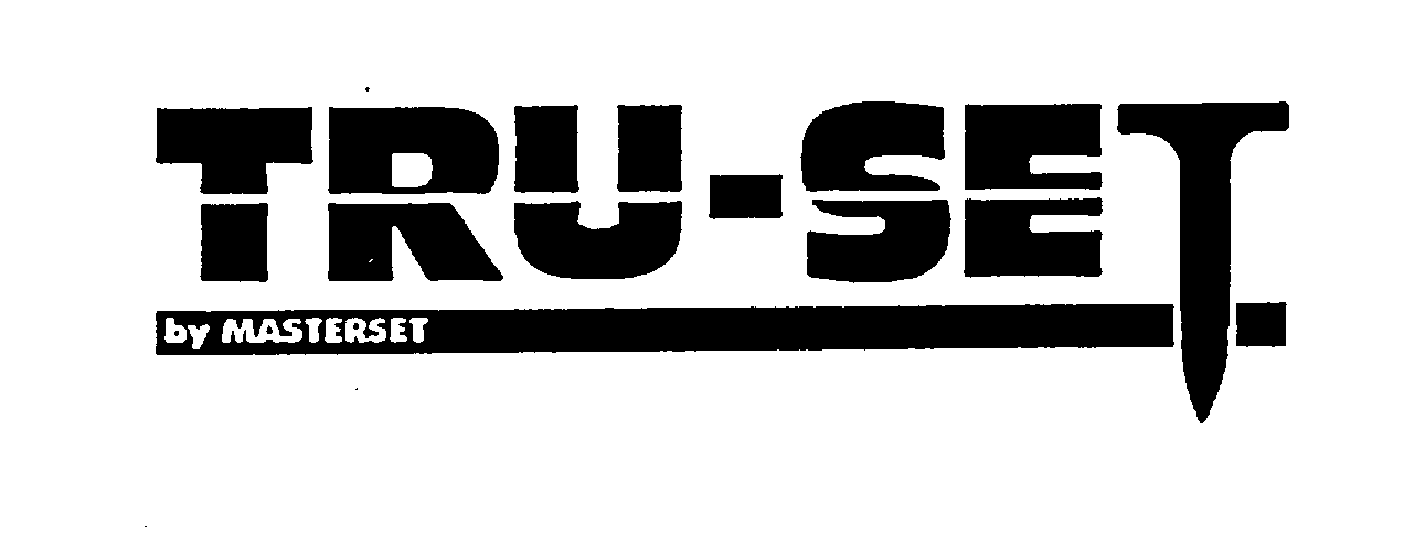 Trademark Logo TRU-SET