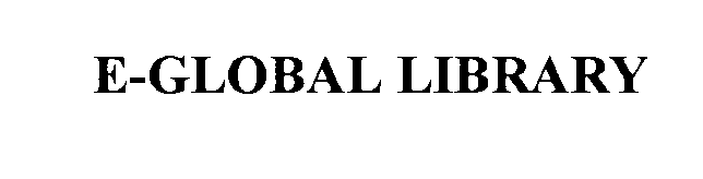  E-GLOBAL LIBRARY