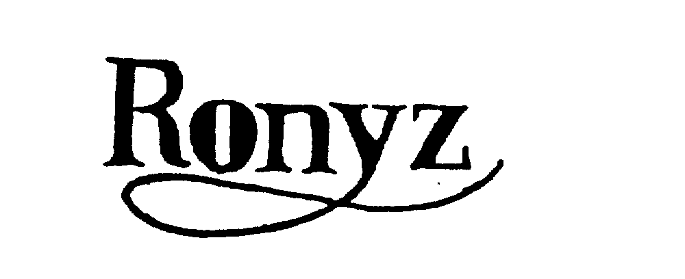 Trademark Logo RONYZ