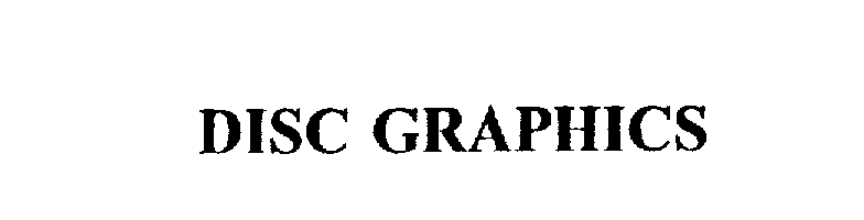 Trademark Logo DISC GRAPHICS