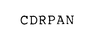  CDRPAN