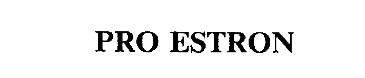 Trademark Logo PRO ESTRON