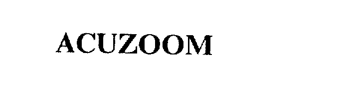  ACUZOOM