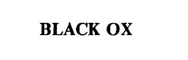  BLACK OX