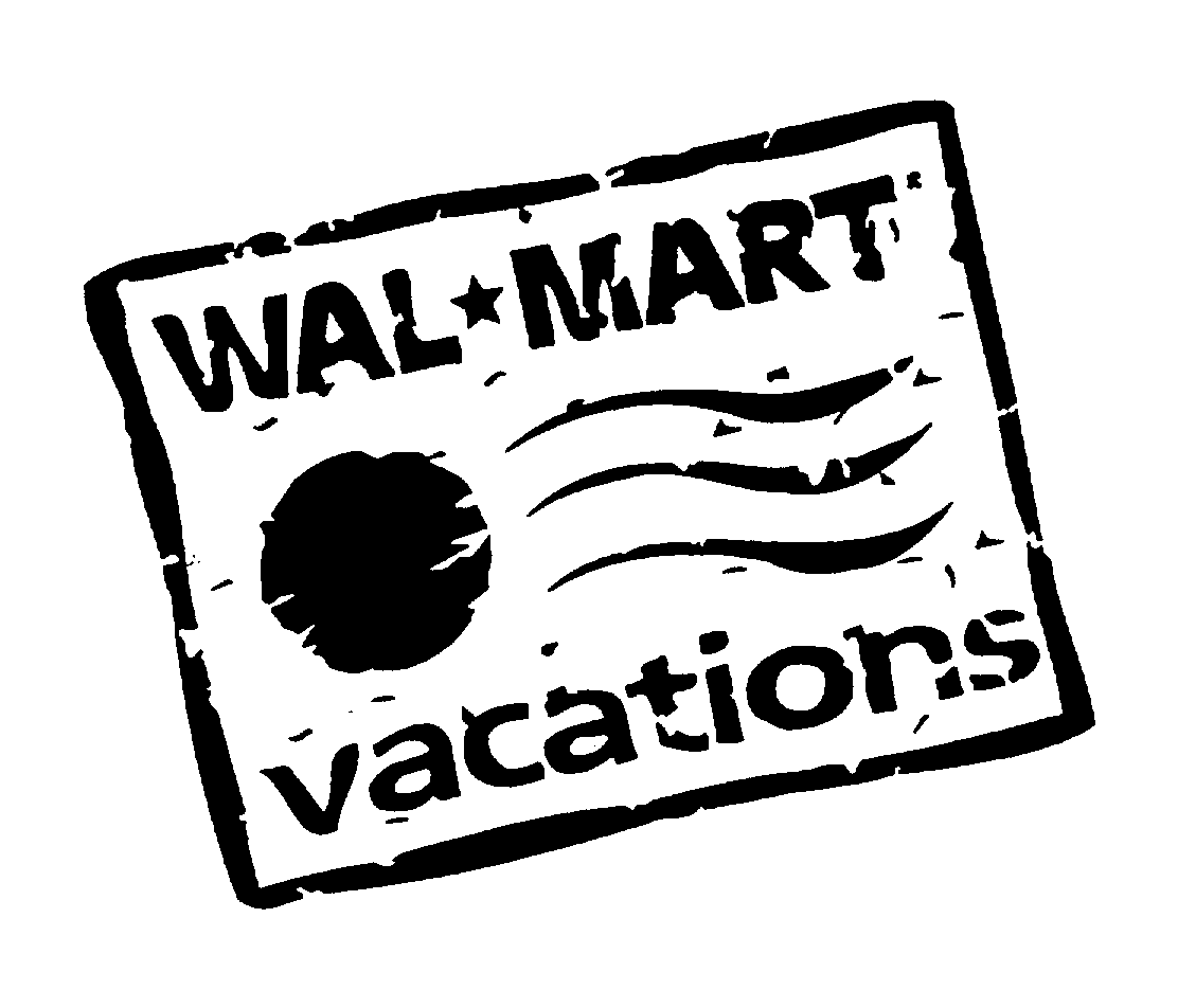 Trademark Logo WAL MART VACATIONS