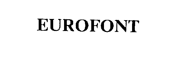  EUROFONT