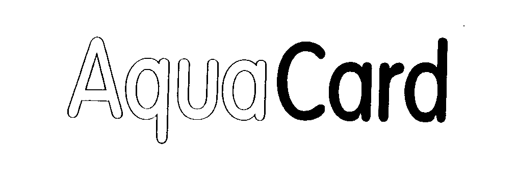 Trademark Logo AQUACARD