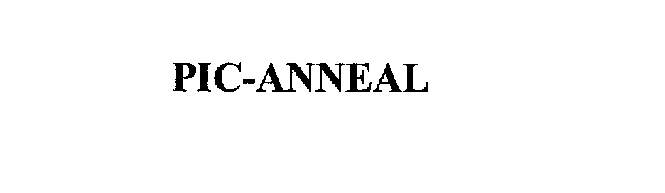 Trademark Logo PIC-ANNEAL