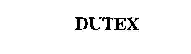 Trademark Logo DUTEX