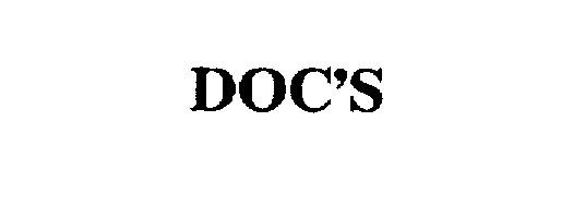  DOC'S