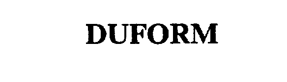 Trademark Logo DUFORM