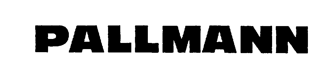 Trademark Logo PALLMANN