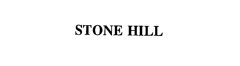  STONE HILL