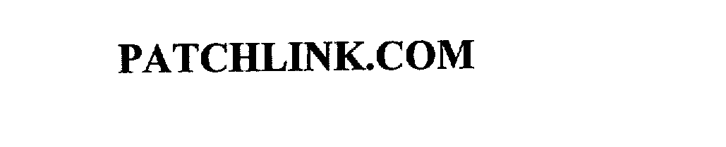 Trademark Logo PATCHLINK.COM