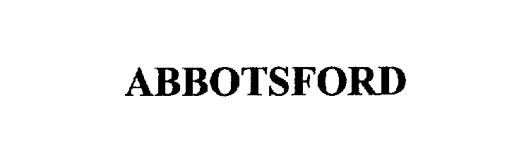 Trademark Logo ABBOTSFORD