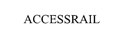 Trademark Logo ACCESSRAIL