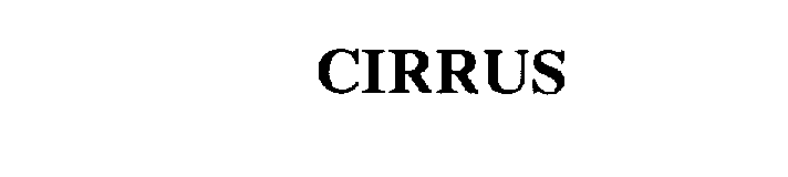 Trademark Logo CIRRUS