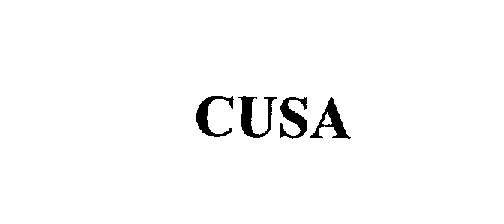 Trademark Logo CUSA