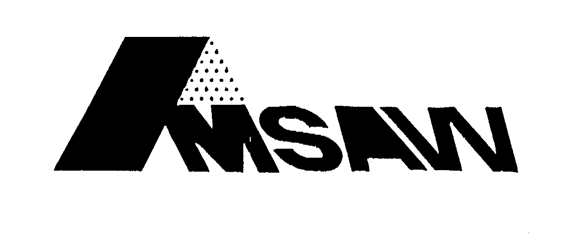 Trademark Logo AMSAW
